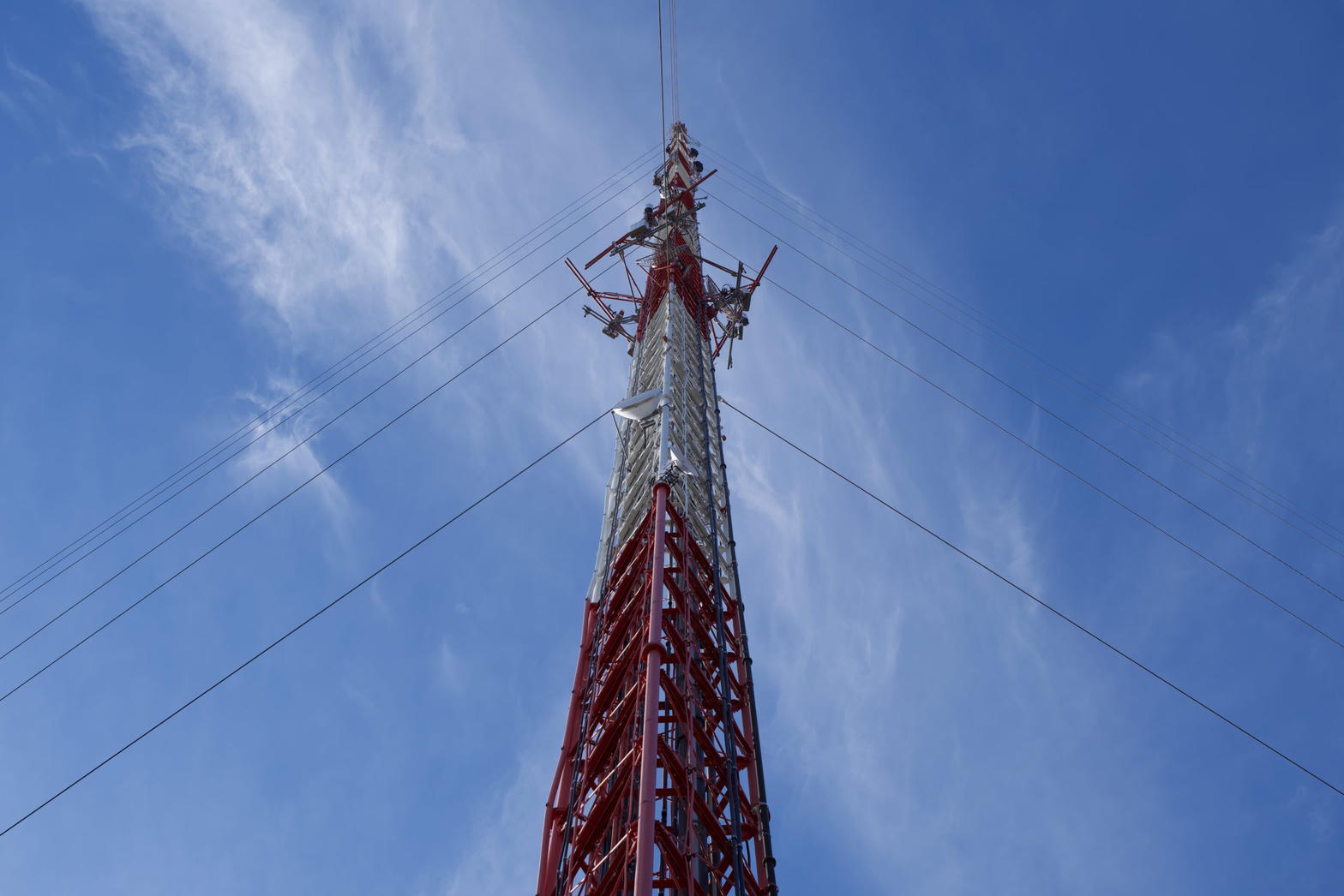 Broadcast radio tower